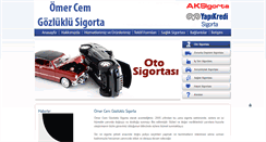 Desktop Screenshot of gozluklusigorta.com